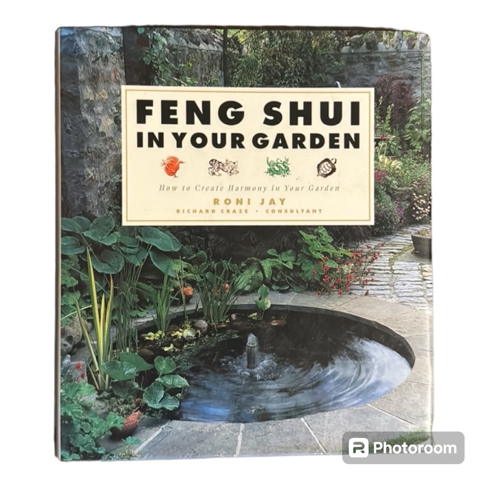 Hardcover Book | Feng Shui In Your Garden • Roni Jay